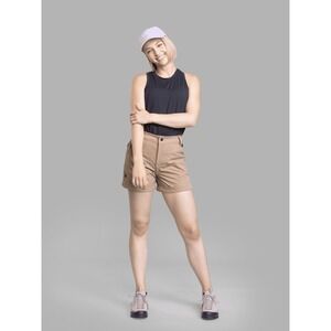 NWT Women's Gnara GoThere Hiking Shorts Womens - Size 2 - Tan